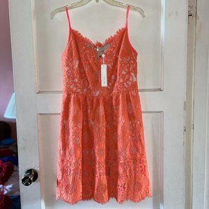 BRAND NEW! Trina Turk Orange Alcott Cocktail Dress